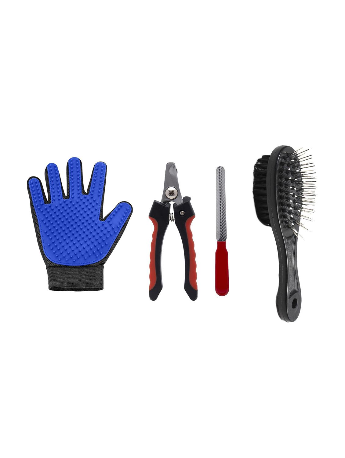 multi colored plastic pet comb brush - 18697053 -  Zoom Image - 0