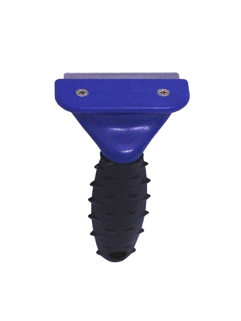 multi colored plastic pet comb brush