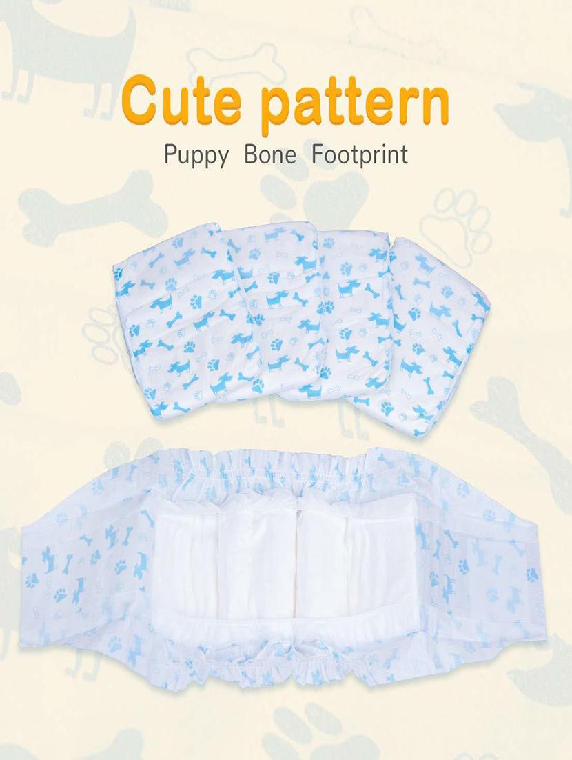 multi colored cotton. fiber disposable pet diaper - 18697235 - Standard Image - 3