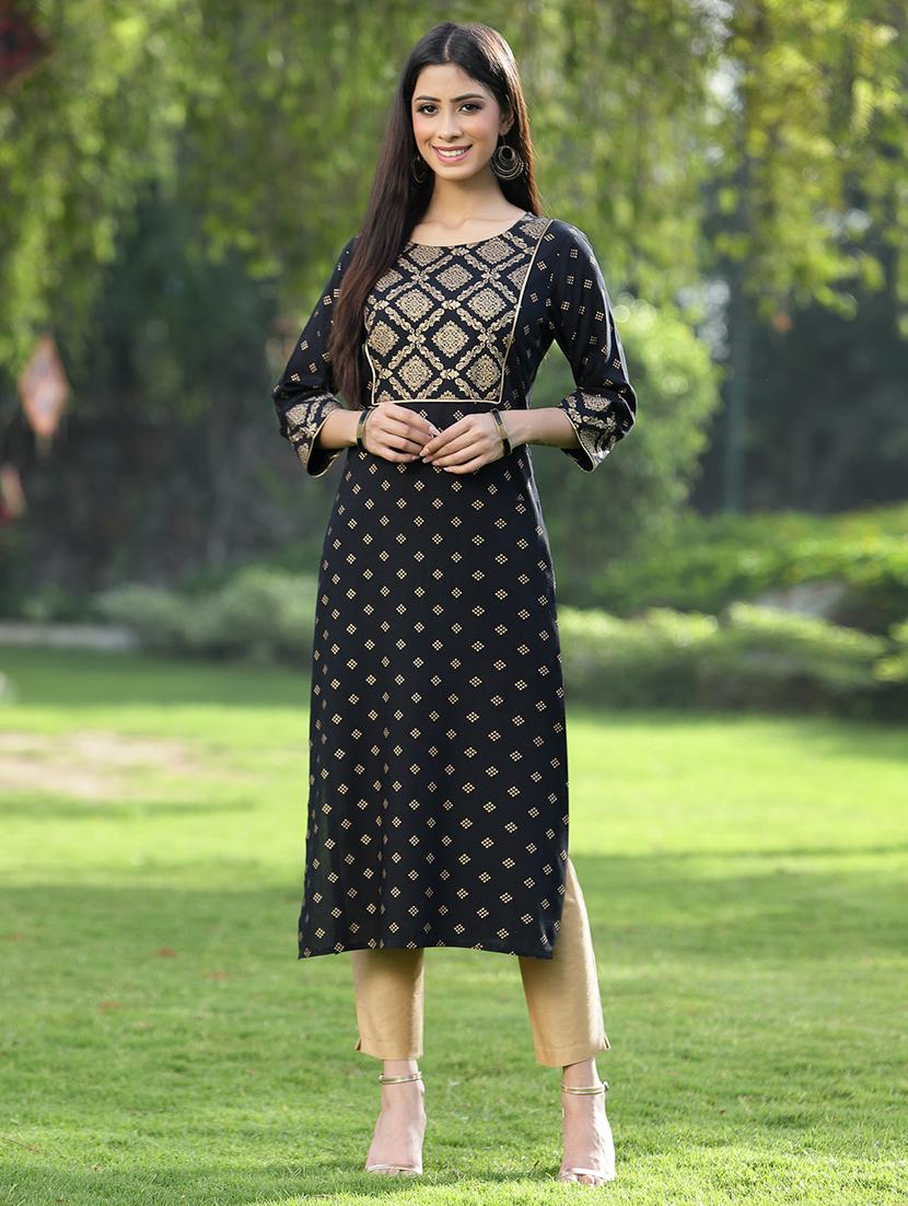 women's straight kurta