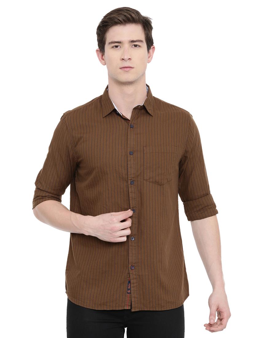 mens stripes casual shirt - 18697982 - Zoom Image - 0