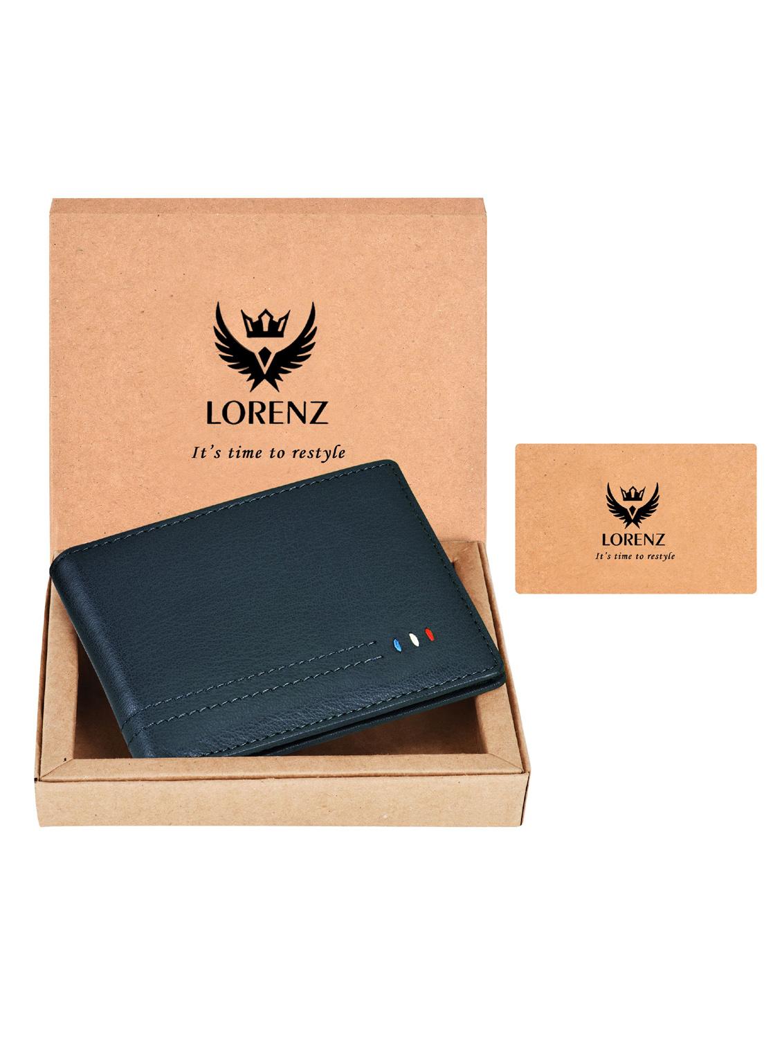 blue leather wallet - 18700280 - Standard Image - 3
