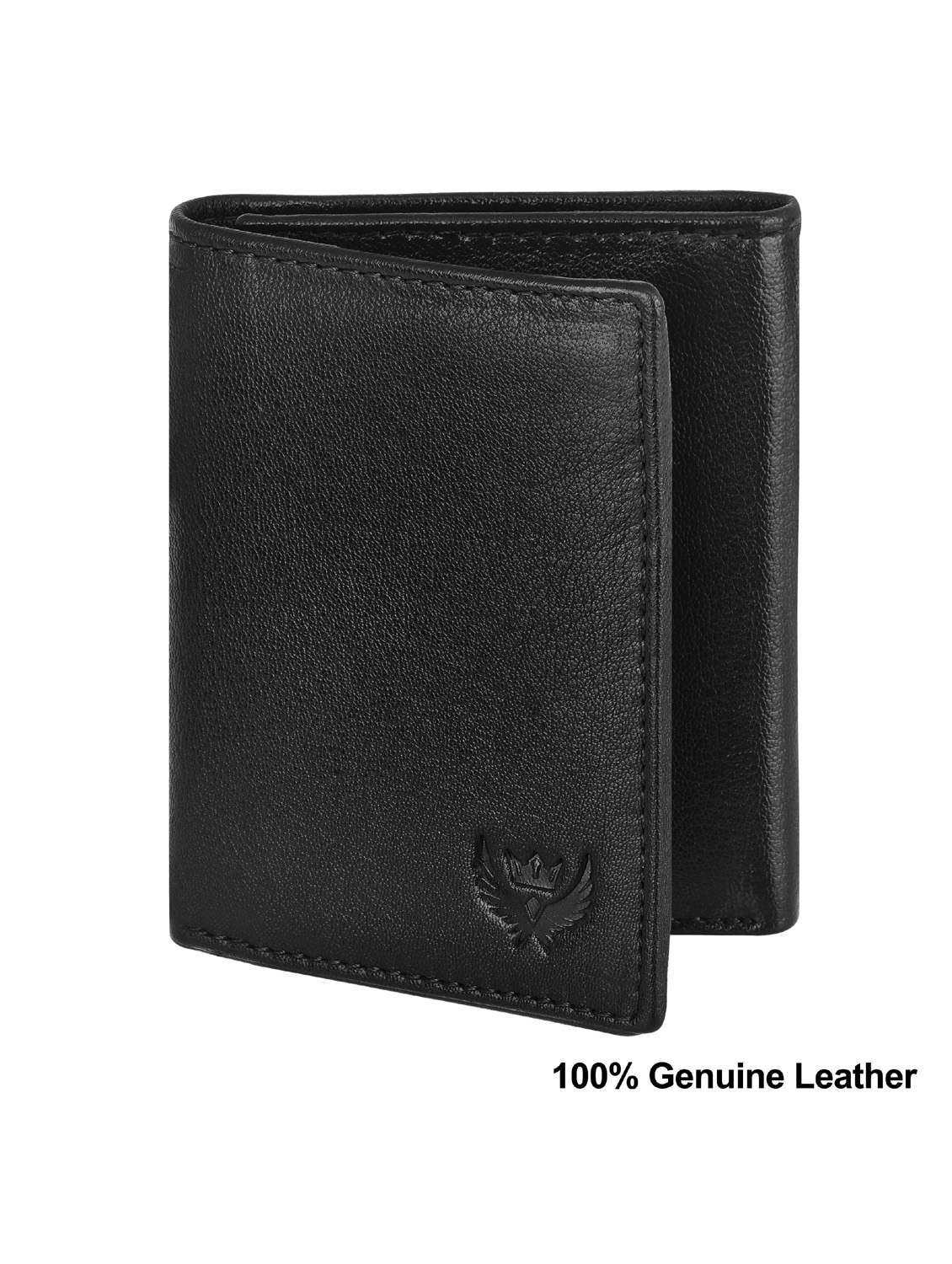 black leather wallet