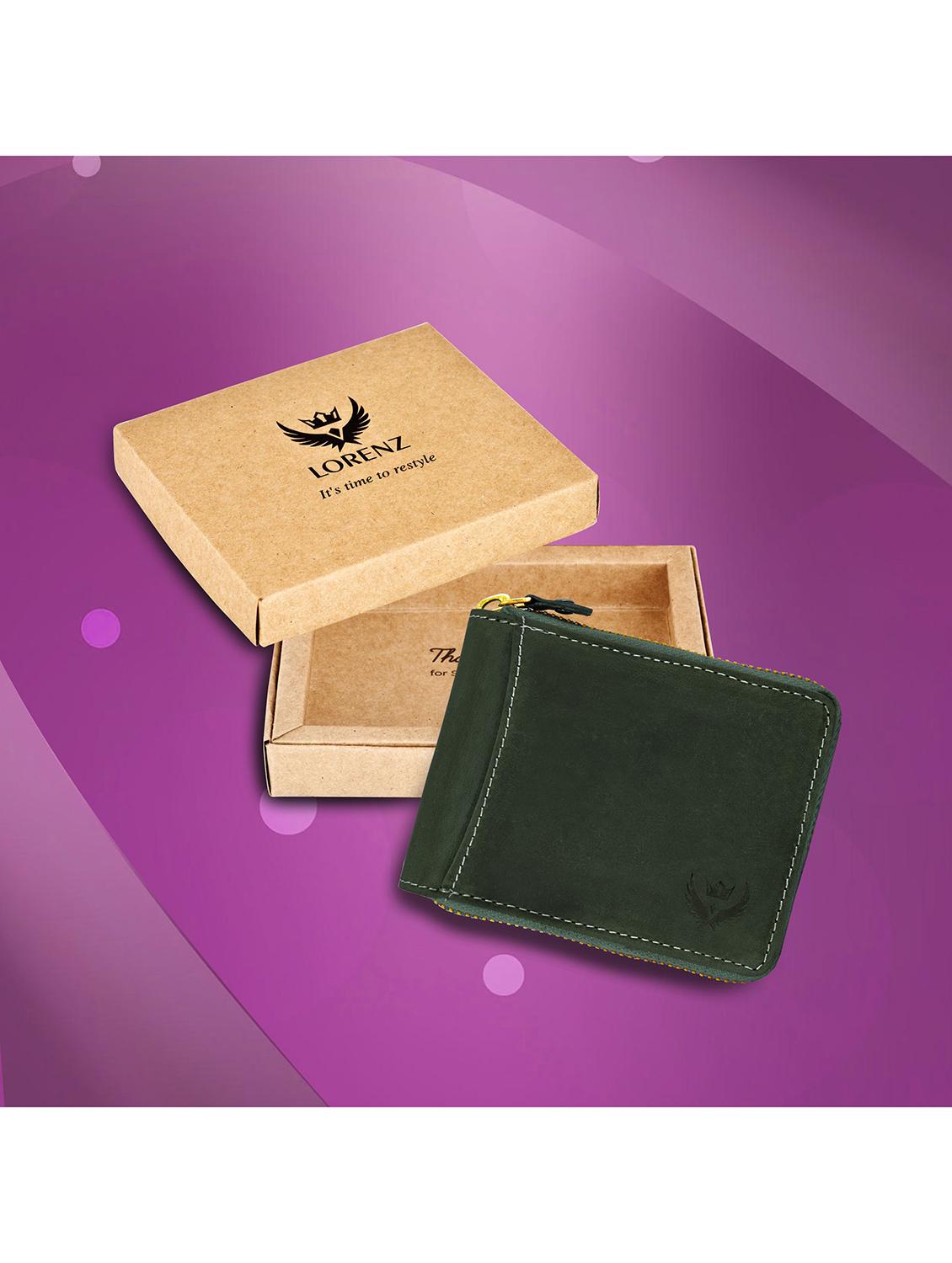 green leather wallet - 18700318 - Standard Image - 5