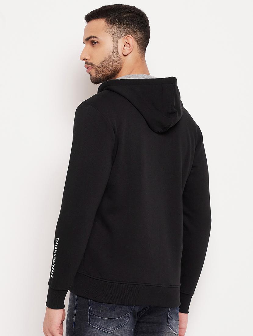 hooded neck zip up sweatshirt - 18701237 - Standard Image - 3