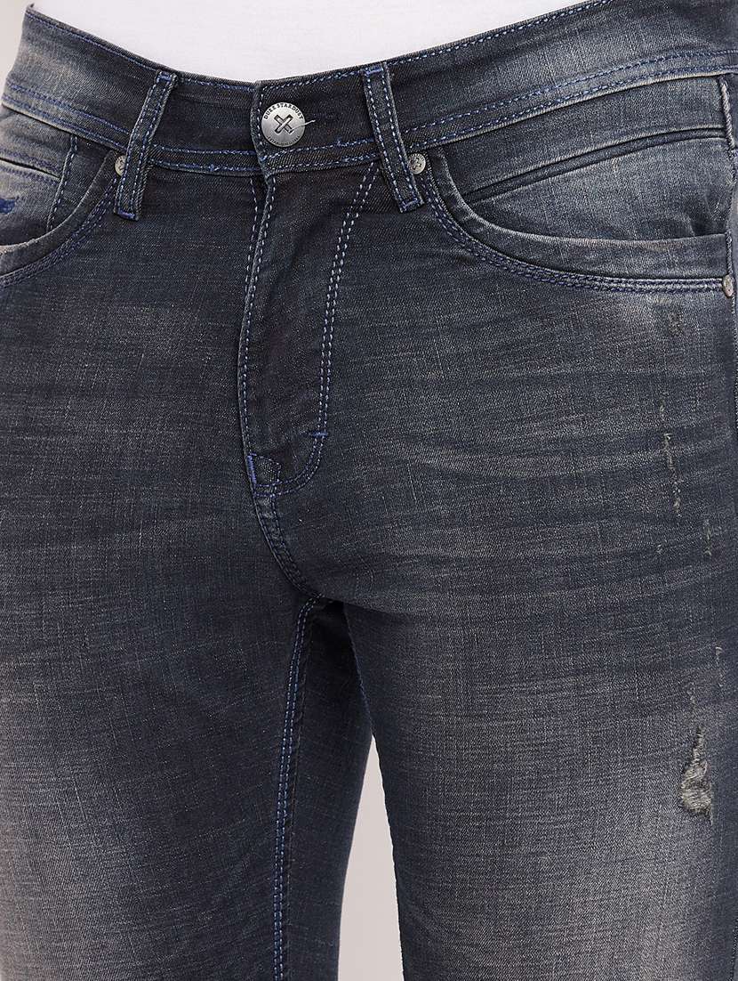 mid rise light washed denim jean - 18701470 -  Standard Image - 5