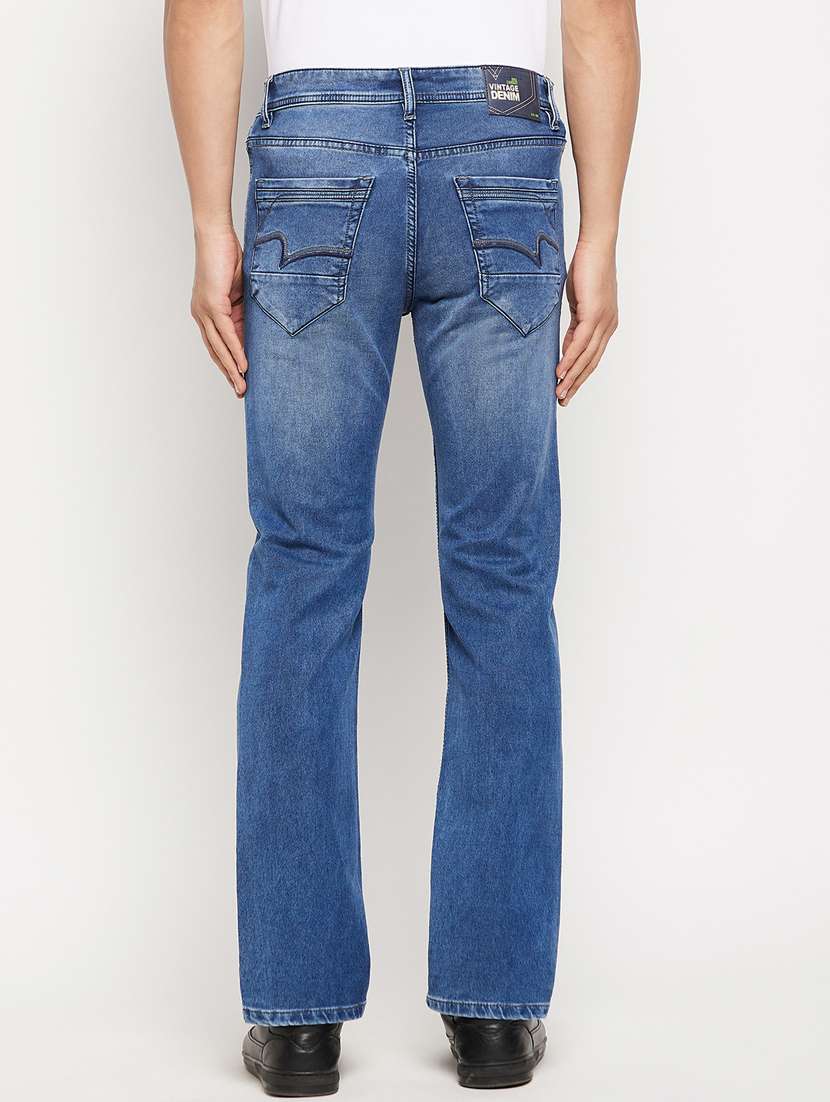 mid rise light washed denim jean - 18701485 -  Standard Image - 3