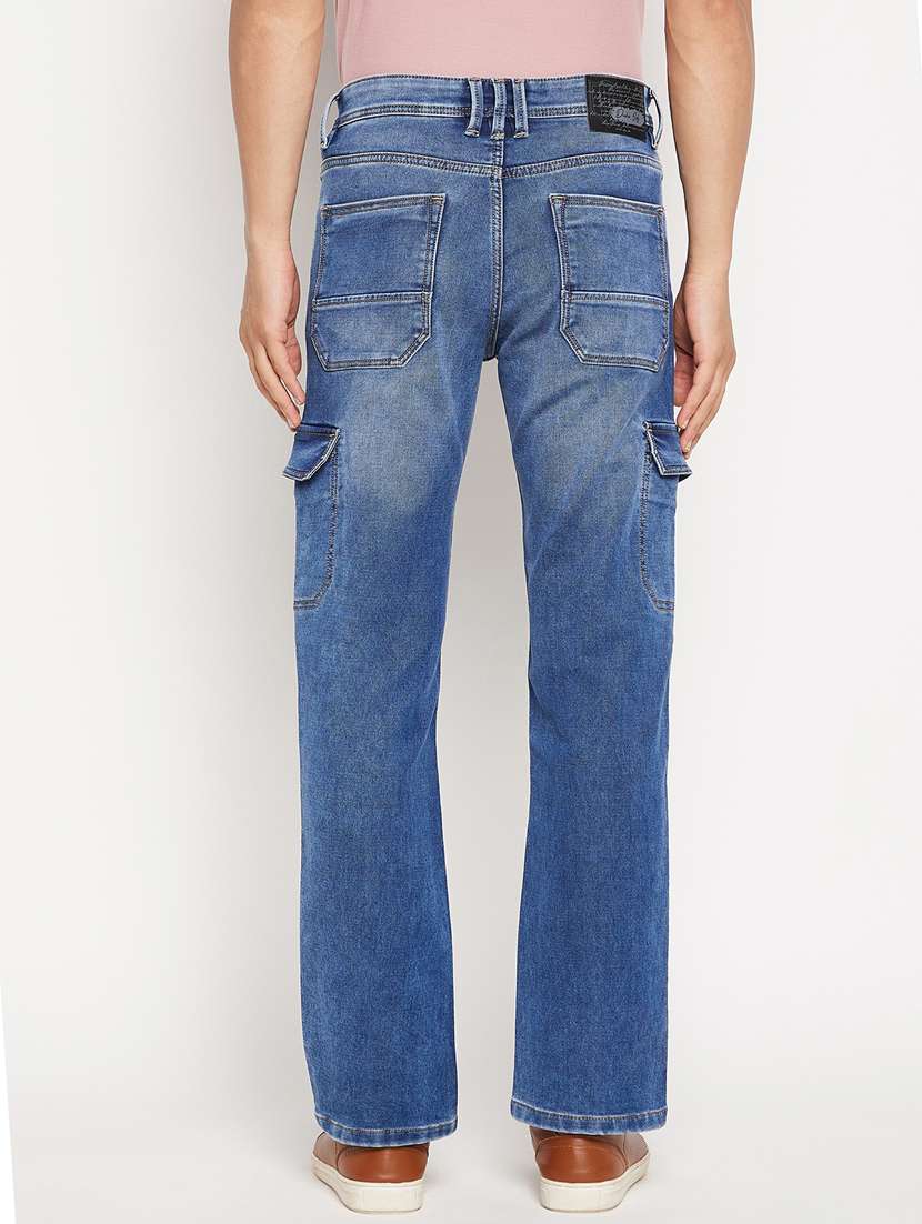 mid rise light washed denim jean - 18701487 -  Standard Image - 3