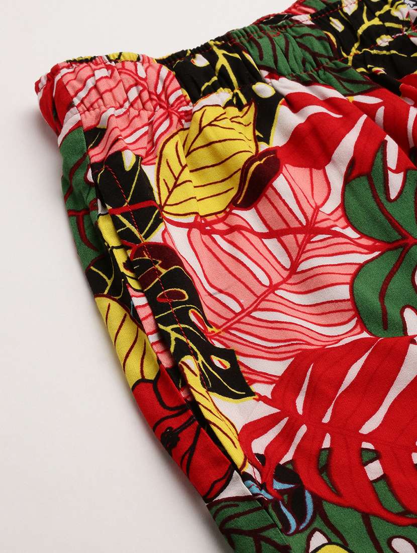 men shirt collar printed co-ords - 18701509 -  Standard Image - 5