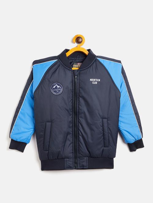 blue polyester quilted jackets & coat - 18703927 - Standard Image - 0