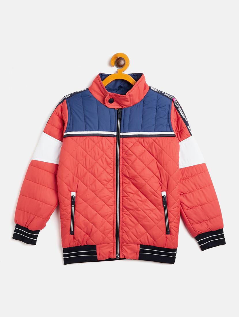 orange polyester quilted jackets & coat - 18703930 - Zoom Image - 0