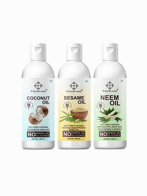 pack off 3 hair oil combo - 18713487 - Standard Image - 0