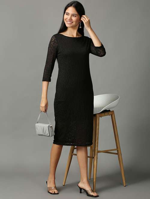 women's bodycon solid dress - 18718491 - Standard Image - 0