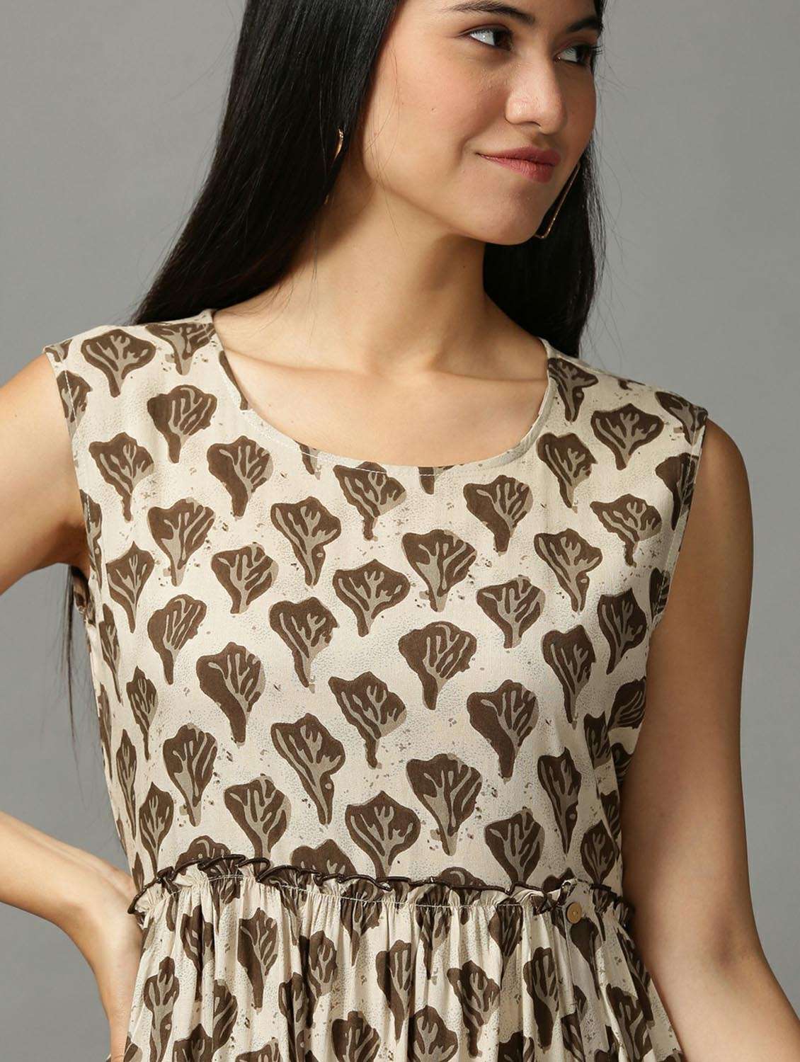 women's tiered dress batik dress - 18718503 -  Standard Image - 5