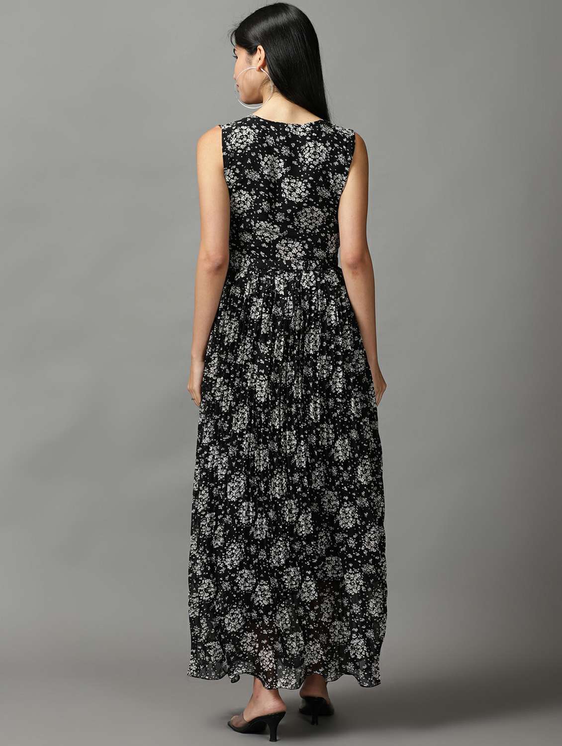 Women's Fit & Flare Floral Dress - 18718510 -  Standard Image - 3