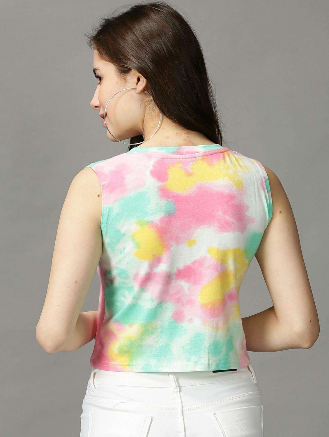 women's all over print crew neck t-shirt - 18718581 -  Standard Image - 3