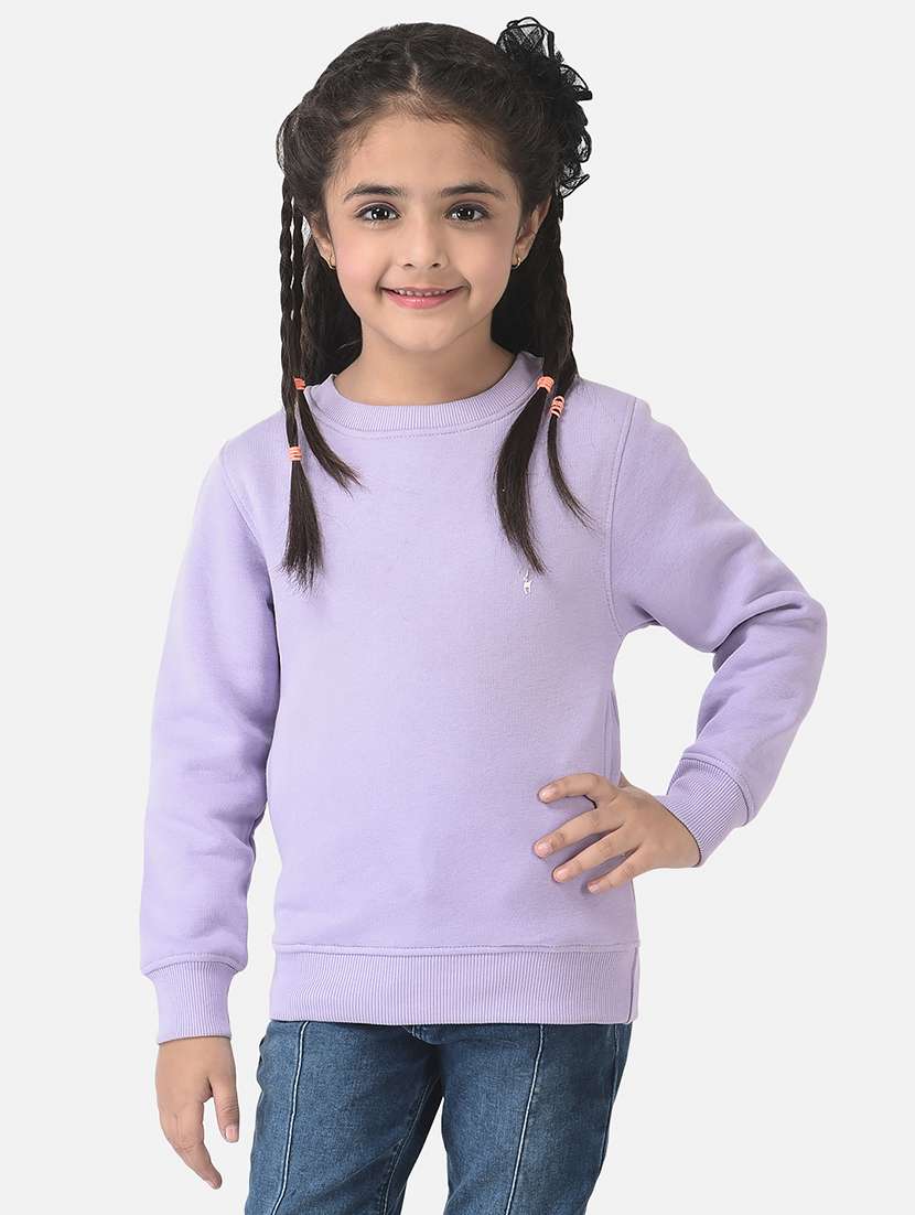 plain round neck sweatshirt