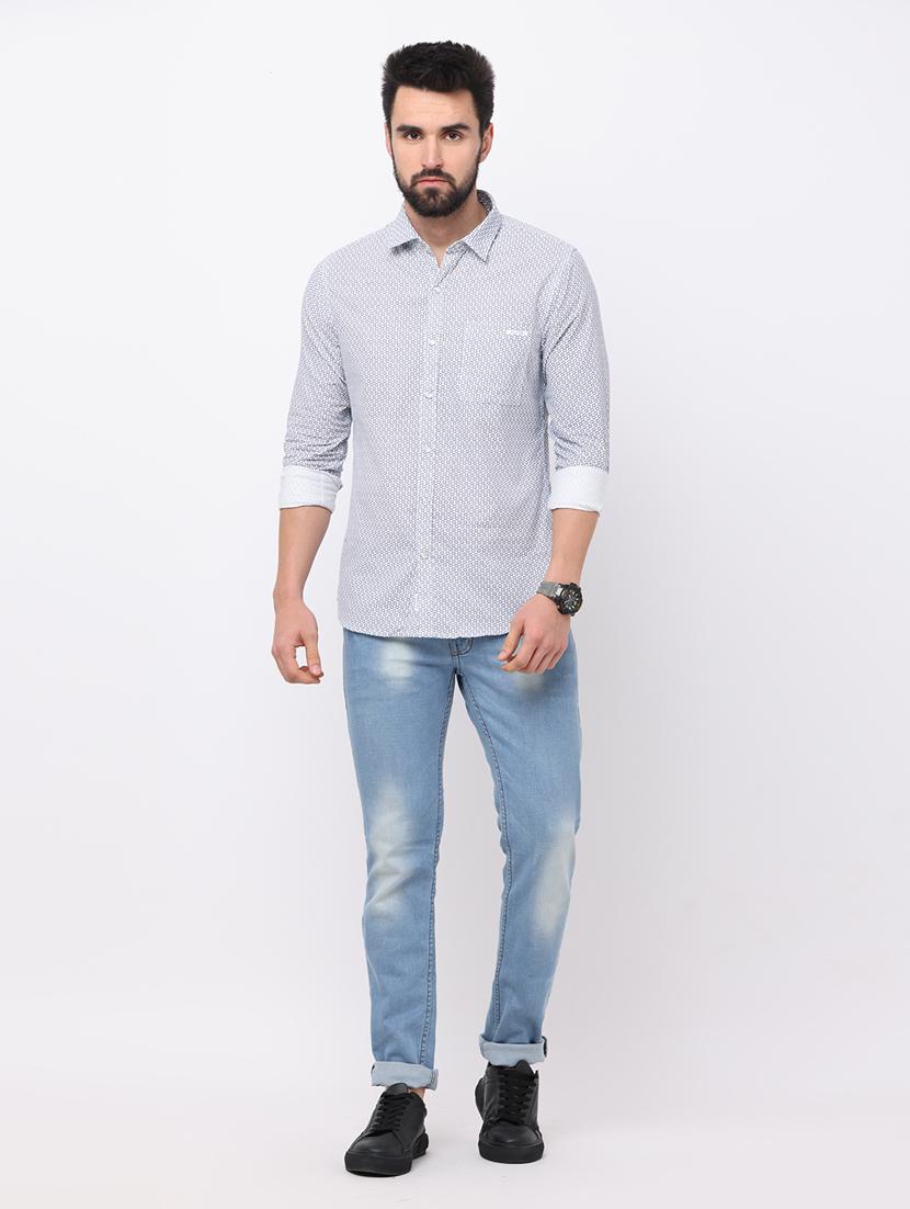 self design casual shirt - 18720676 - Standard Image - 3