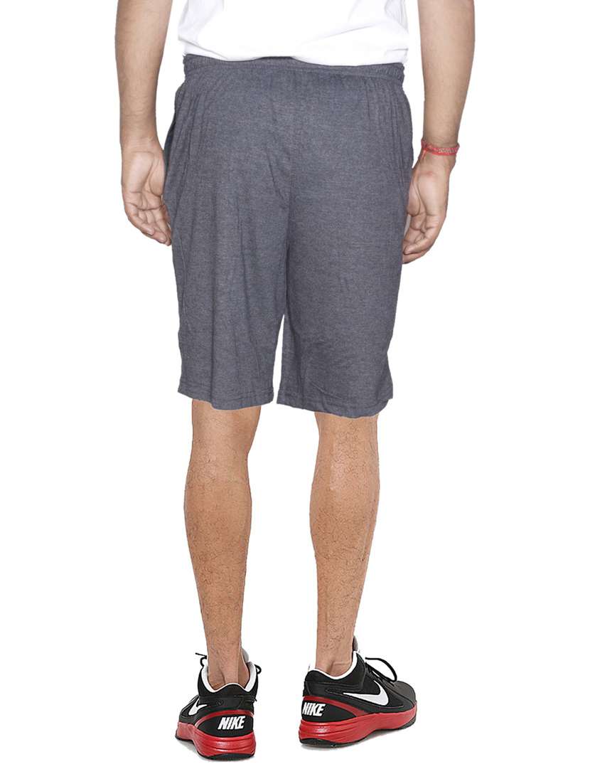 pack of 2 mid rise solid shorts - 18723017 -  Standard Image - 3