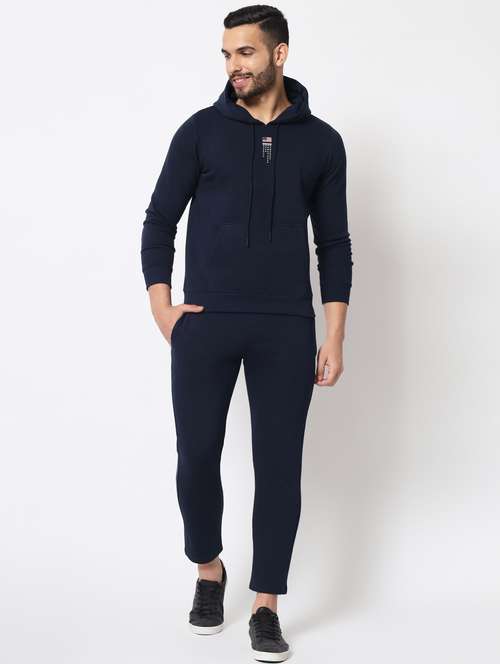 solid full length track suit - 18734201 - Standard Image - 0