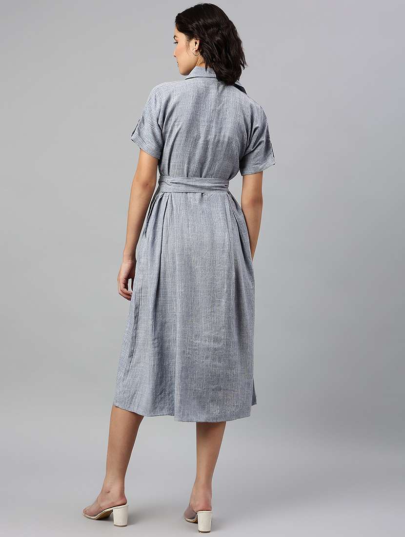 women's shirt solid dress - 18734496 -  Standard Image - 3