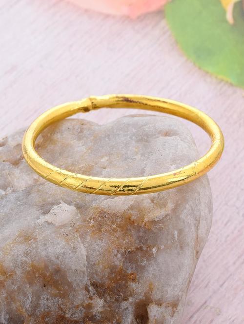 gold brass bangle - 18734679 - Standard Image - 0