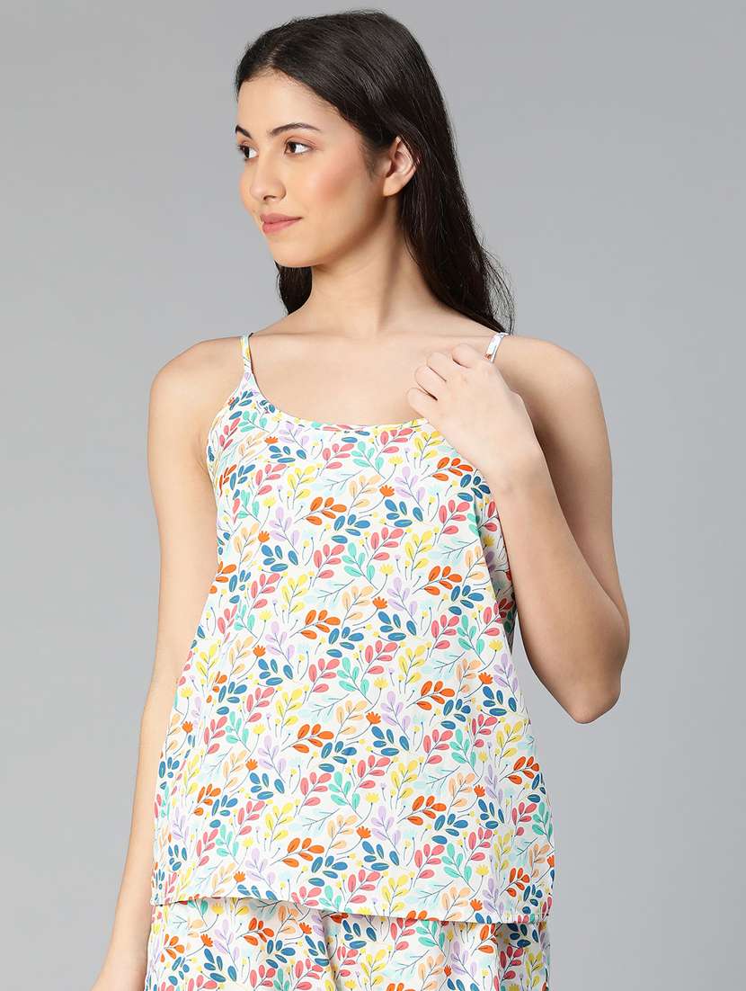 women's straight shoulder strap top