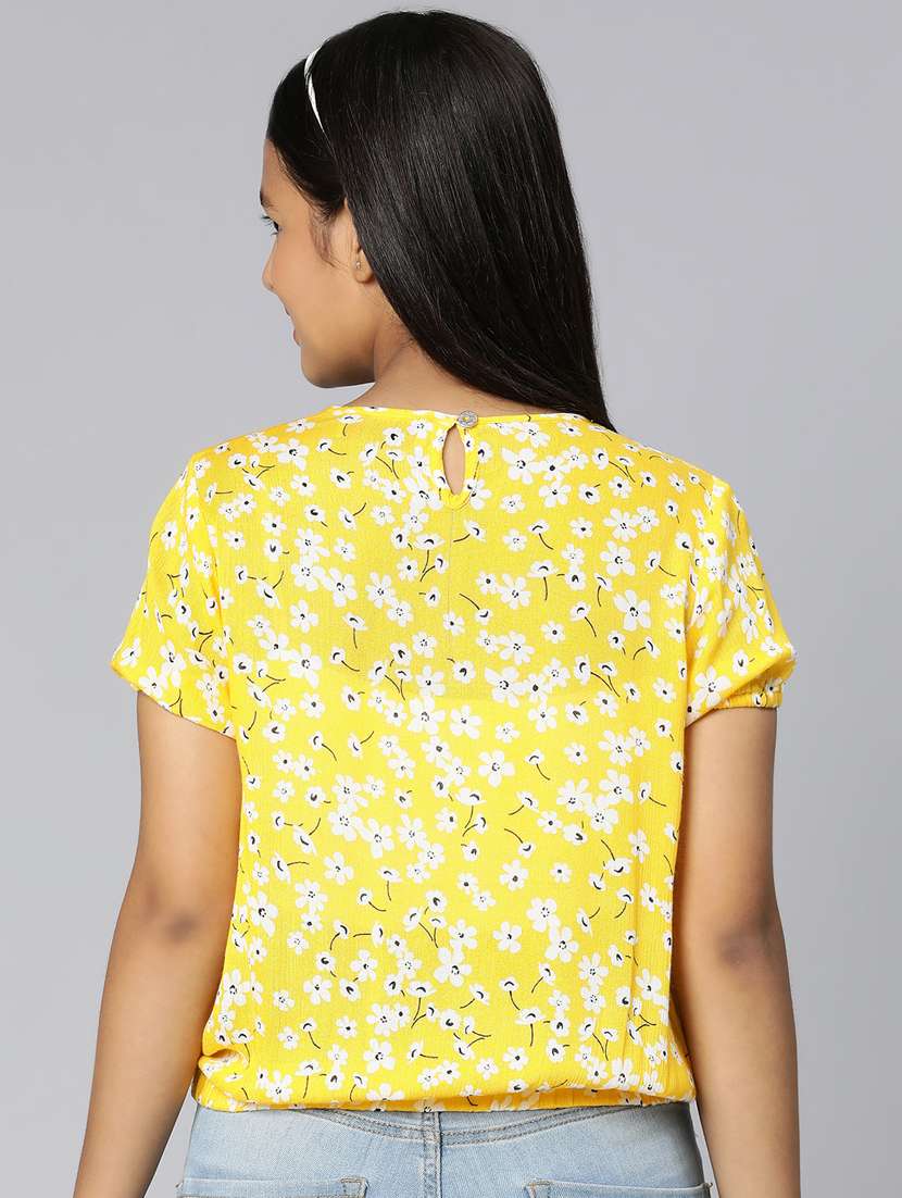 girls round neck top - 18736201 -  Standard Image - 3