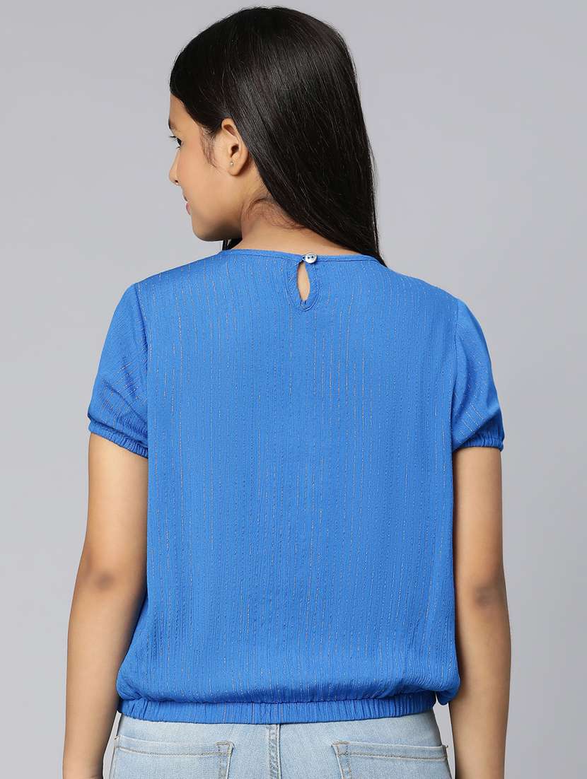 girls round neck top - 18736202 -  Standard Image - 3