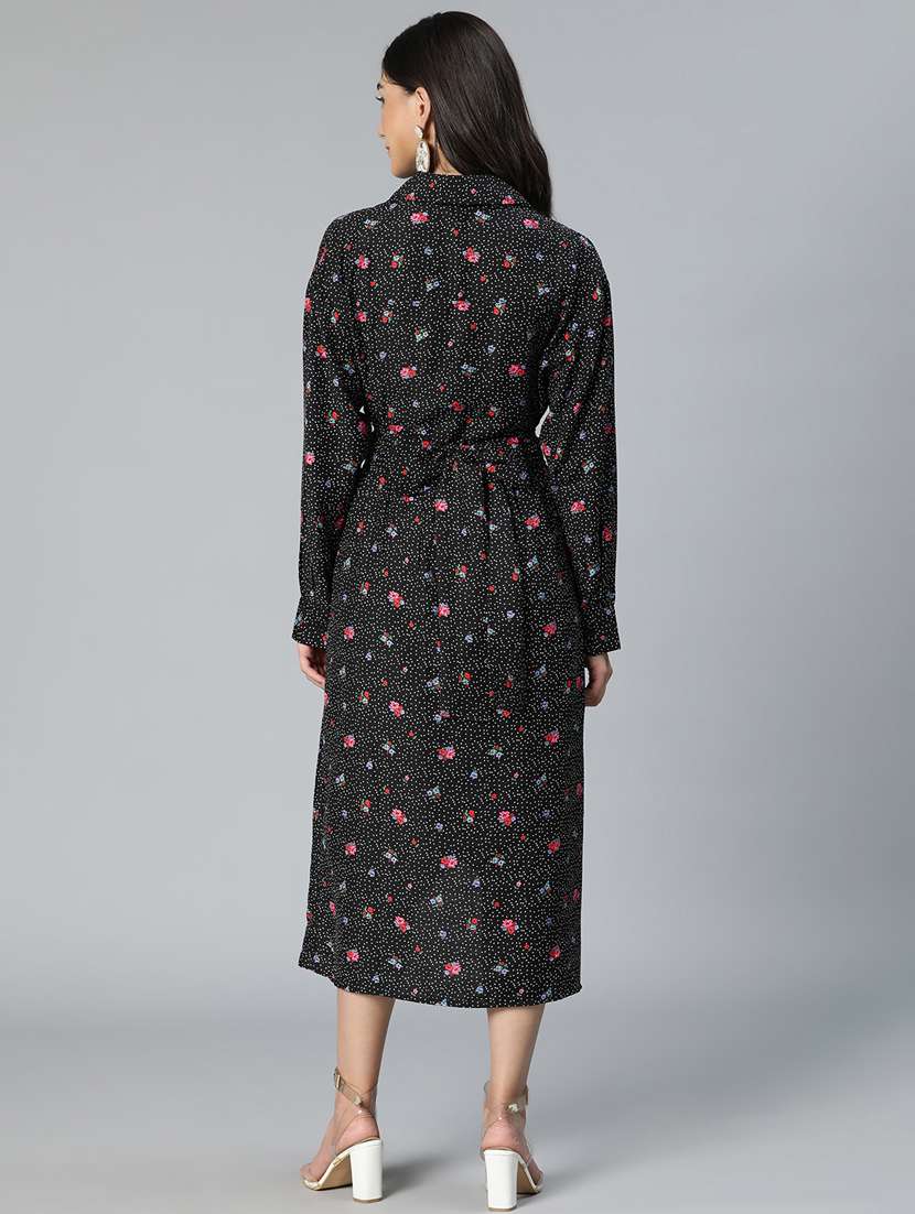 women's wrap floral dress - 18736219 -  Standard Image - 3