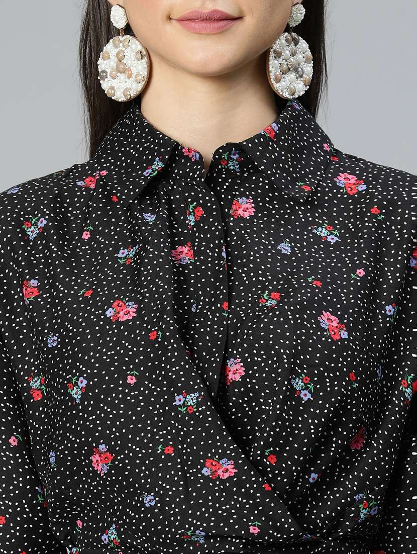 women's wrap floral dress - 18736219 -  Standard Image - 5