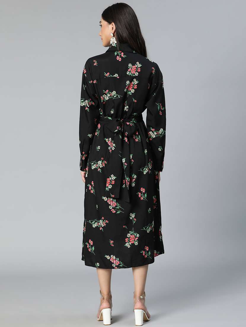 women's wrap floral dress - 18736220 -  Standard Image - 3