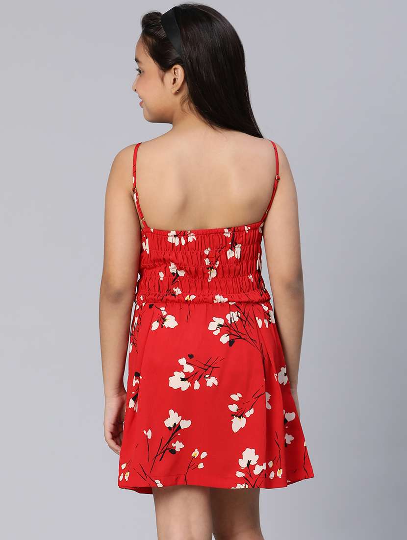 girls shoulder strap sleeveless frock - 18736233 -  Standard Image - 3