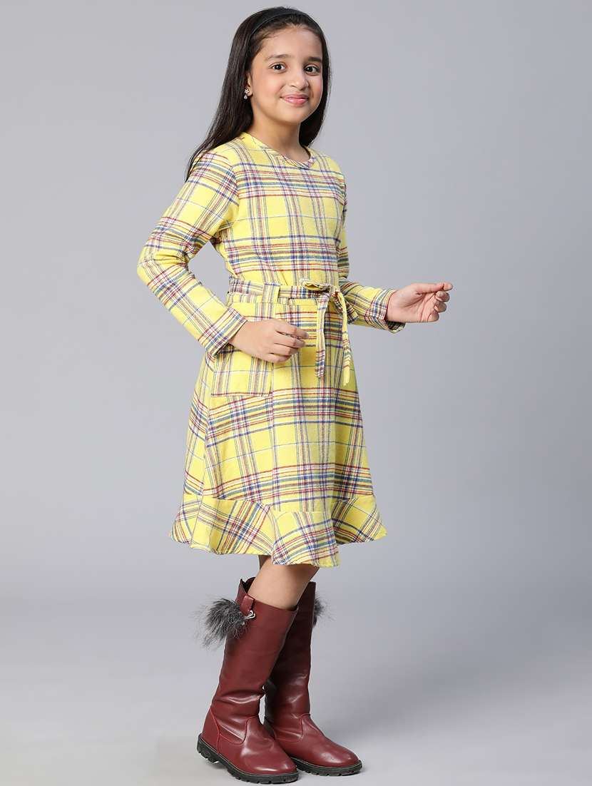 yellow cotton frock - 18736237 -  Standard Image - 3