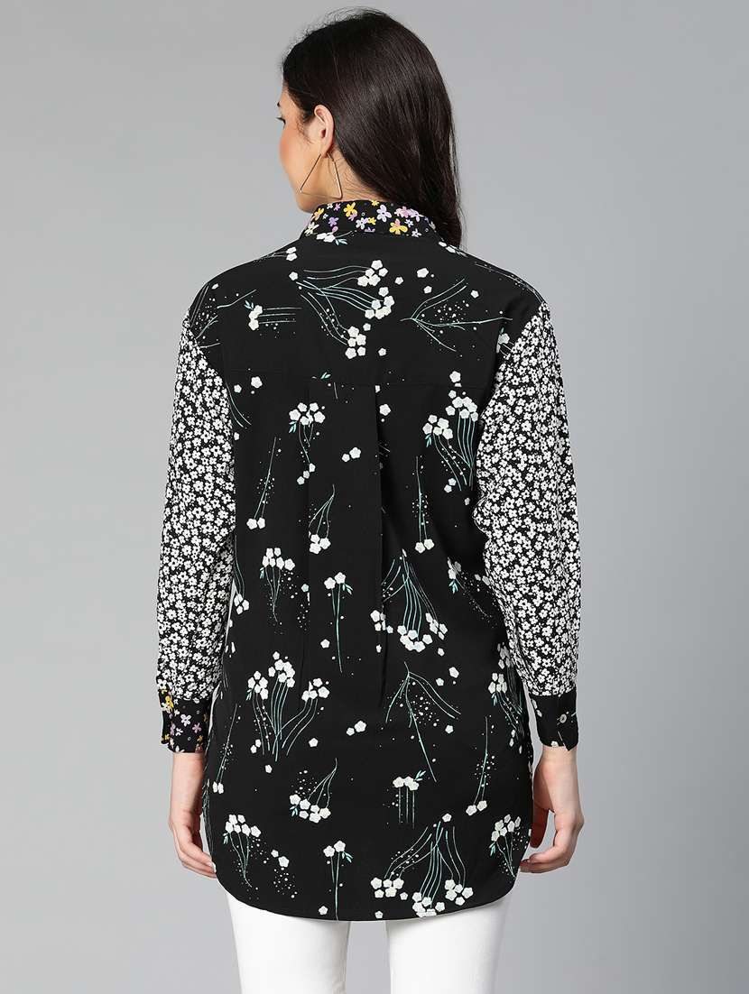 multi colored printed regular shirt - 18736406 -  Standard Image - 3