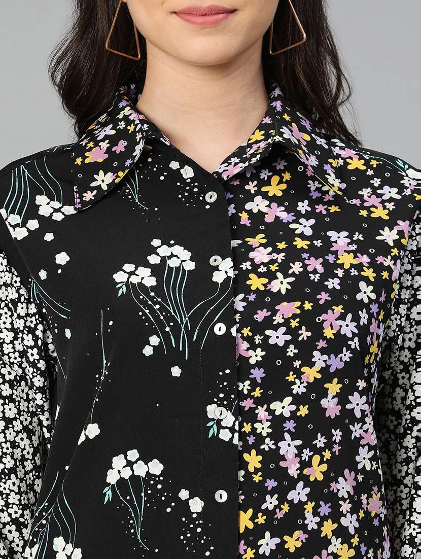 multi colored printed regular shirt - 18736406 -  Standard Image - 5