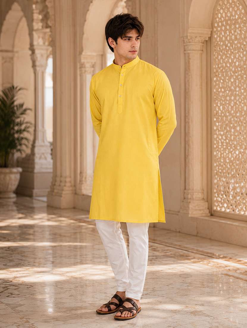 solid straight long kurta