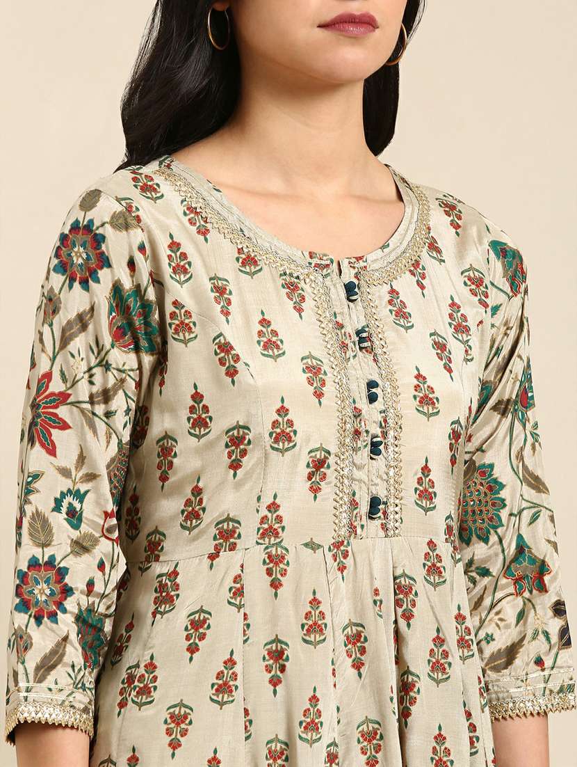 women's anarkali kurta - 18736722 -  Standard Image - 3