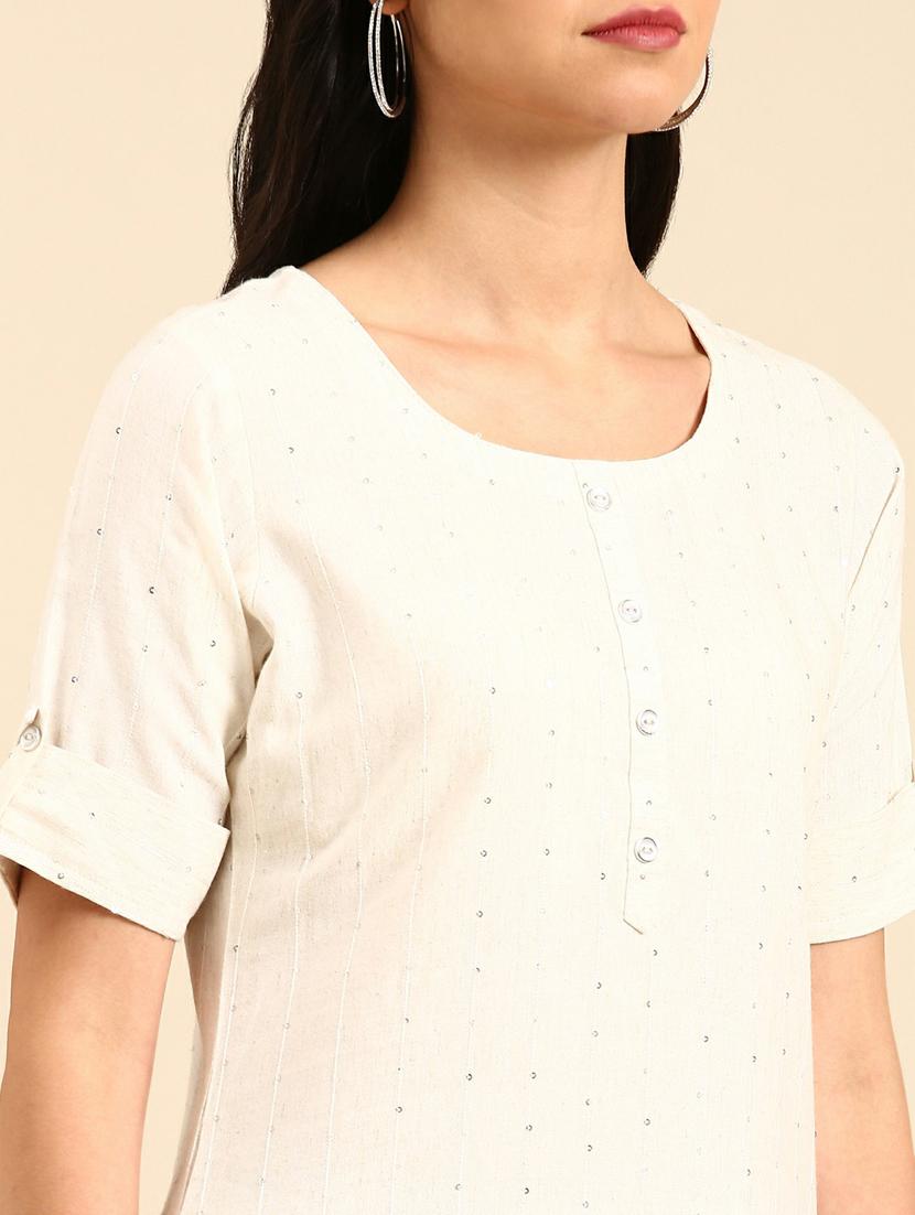 women's straight kurta - 18736727 - Standard Image - 3