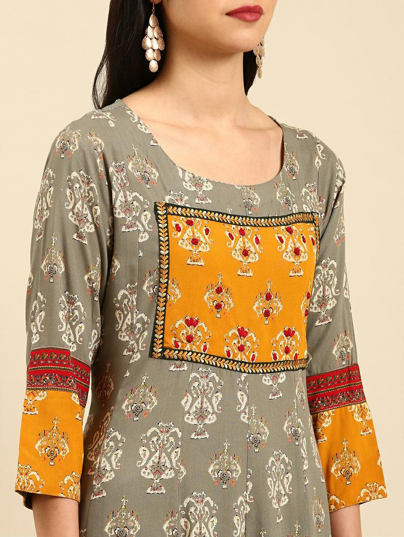 women's flared kurta - 18736732 - Standard Image - 3