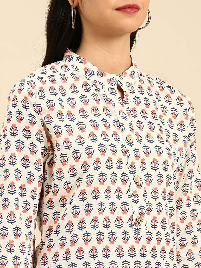 women's straight kurta - 18736750 -  Standard Image - 3