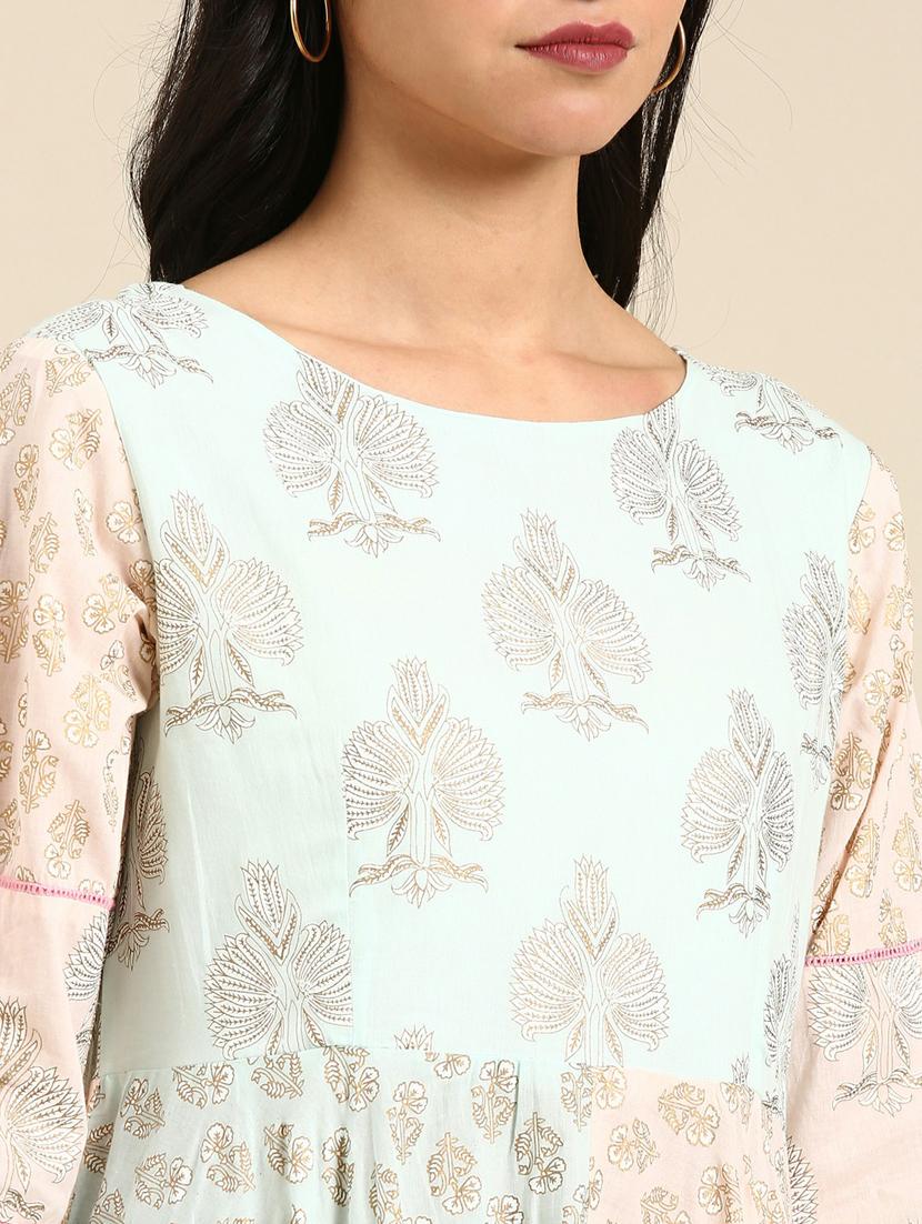 women's flared kurta - 18736763 - Standard Image - 3