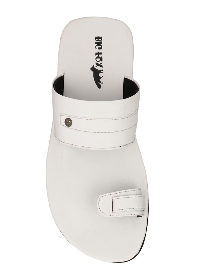 white synthetic & mesh slip on sandals - 18736795 - Standard Image - 3