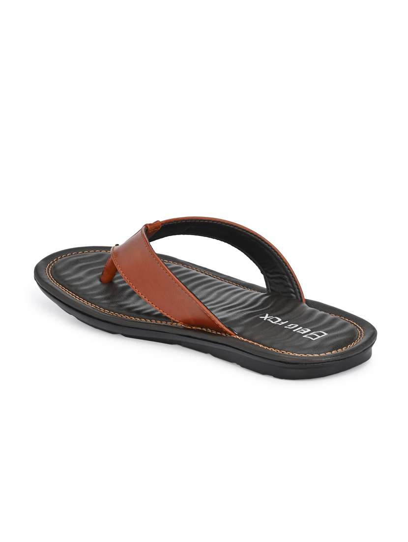 tan synthetic & mesh slip on slippers - 18736836 - Standard Image - 3