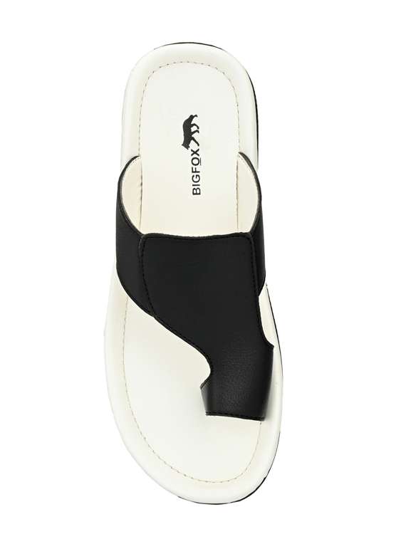 white synthetic & mesh slip on slippers - 18736839 - Standard Image - 3