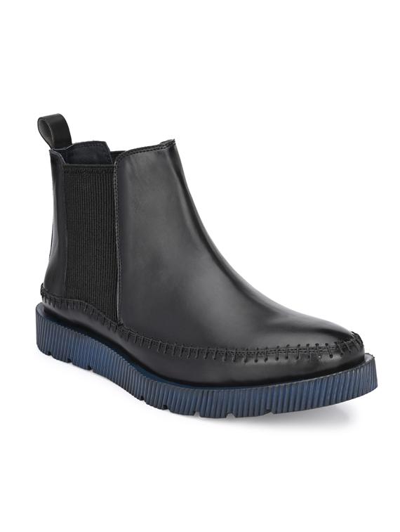 black synthetic lace up shoes - 18736917 - Zoom Image - 0