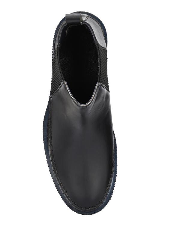 black synthetic lace up shoes - 18736917 - Standard Image - 3