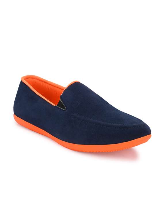 blue slip ons