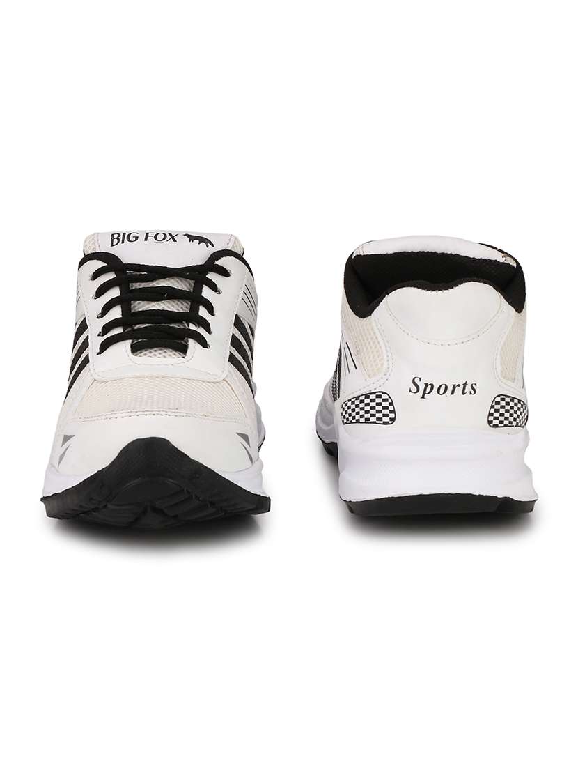 white lace up sport shoe - 18737173 -  Standard Image - 3