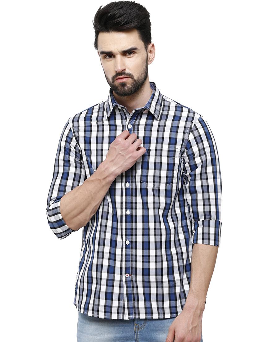 men check print casual shirt - 18738293 - Zoom Image - 0